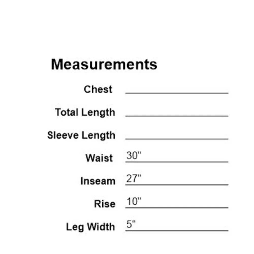 CW-X measurements waist